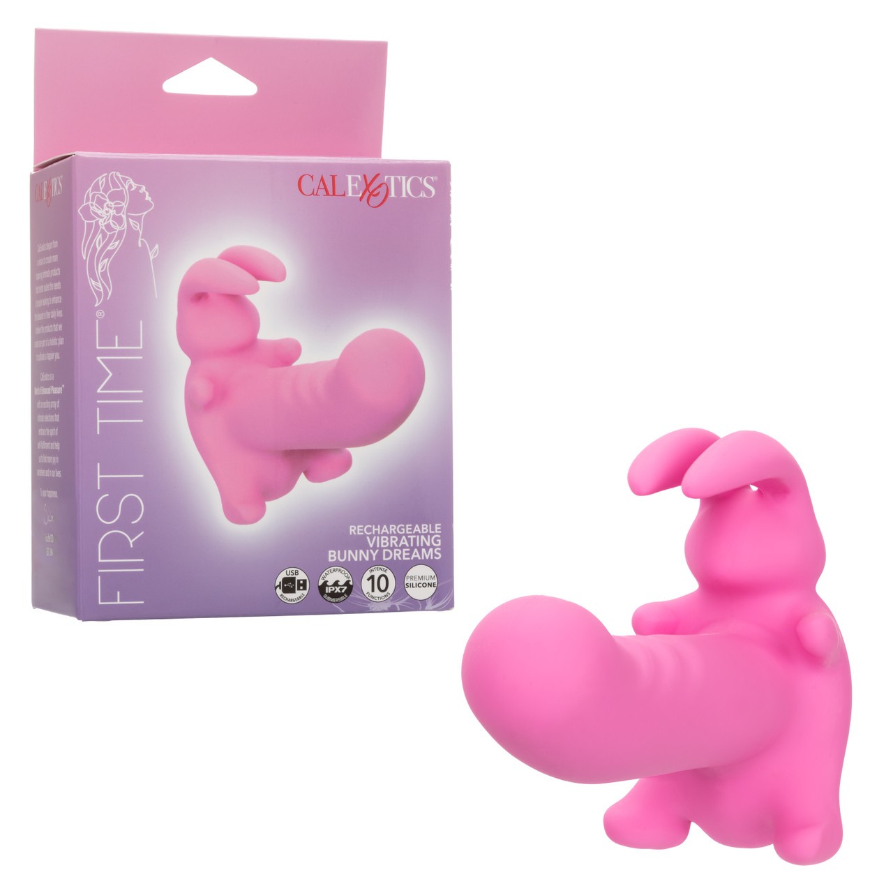 Calexotics First Time Rechargeable Vibrating Bunny Dreams Pink