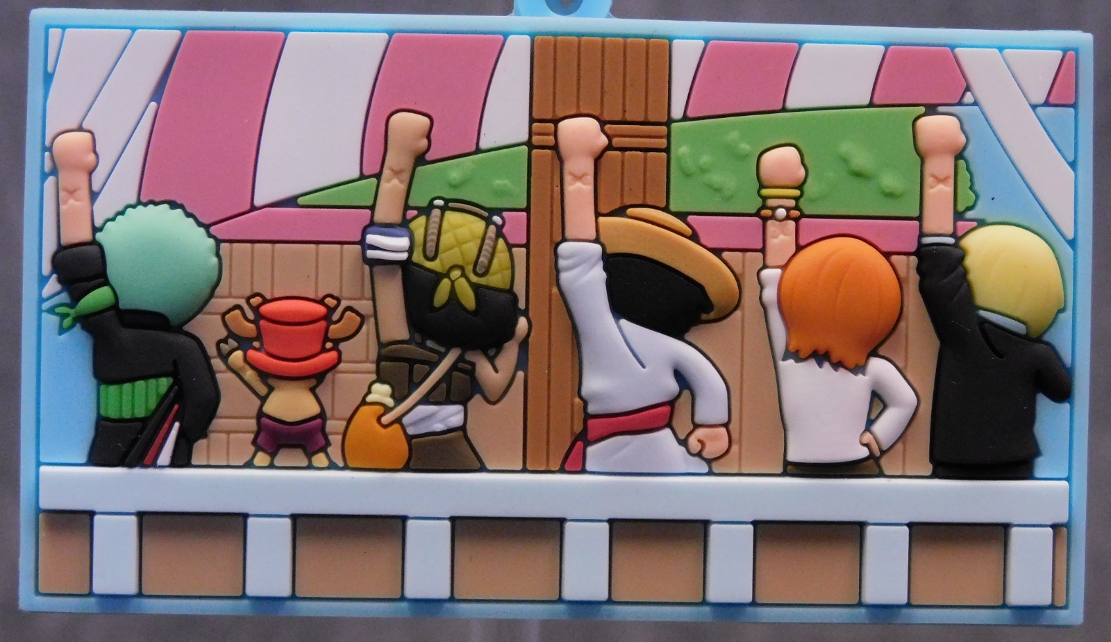 One Piece NEW * Scene 1 Poster Clip - Chase * Blind Bag Series 7 Key Monogram