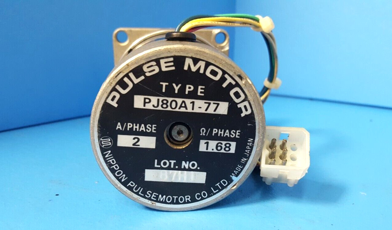 PULSE MOTOR, PJ80A1-77, INLAND/NIPPON, STEPPING MOTOR, 44A501912-001