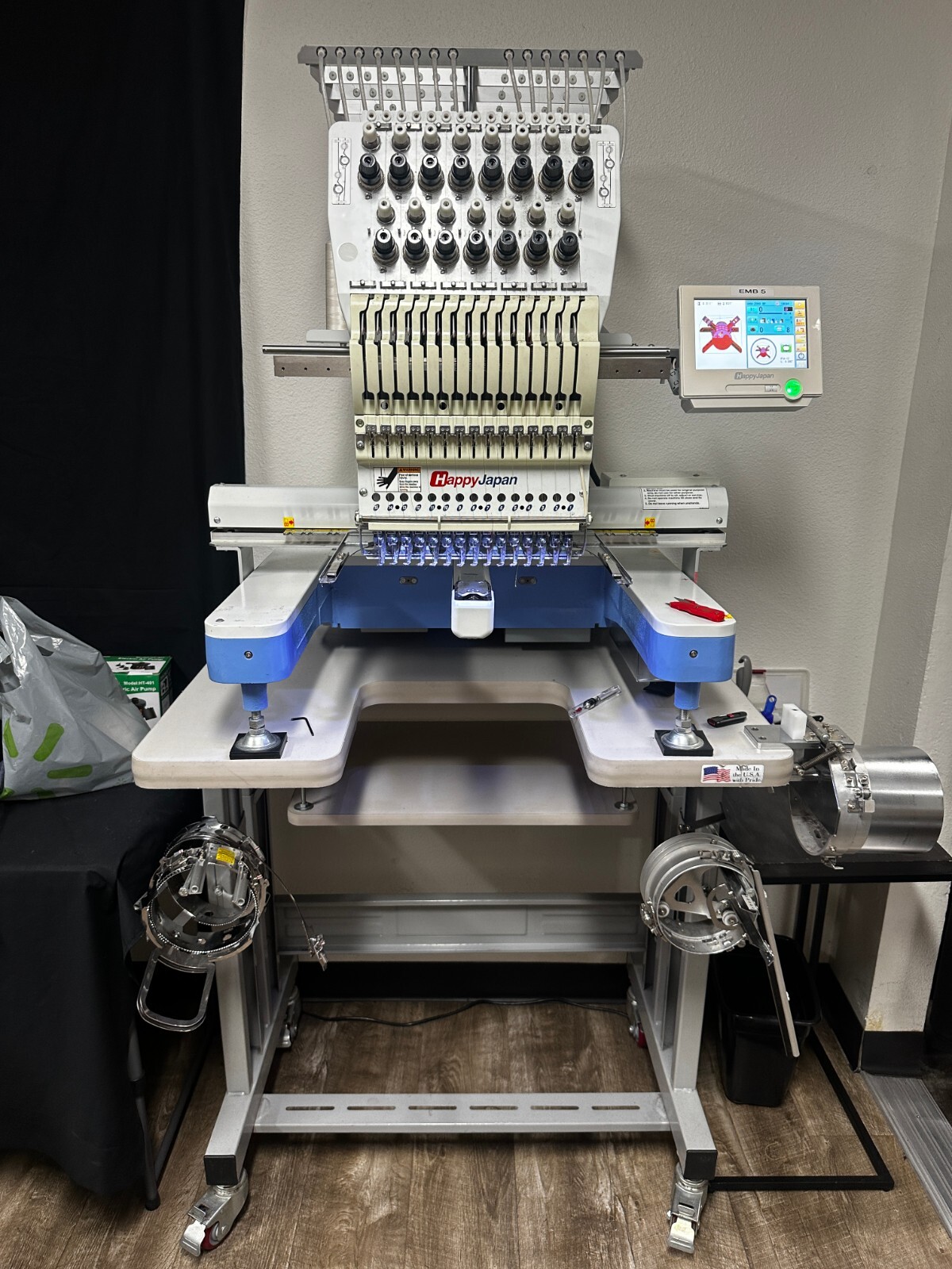 Happy Japan Embroidery Machine HCD2 - 1501 - 40 (2018 Model)