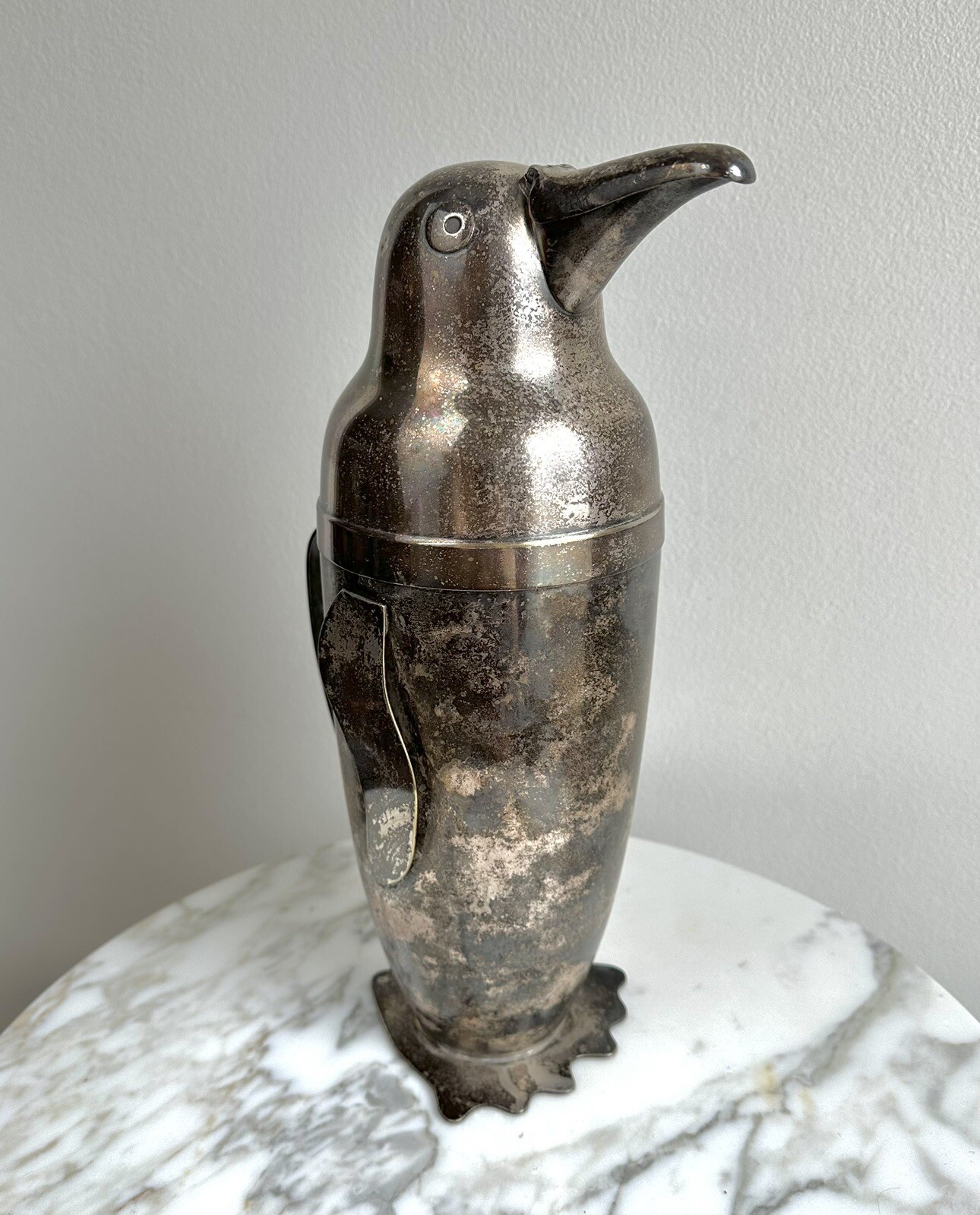 1930s Authentic NAPIER Penguin Martini/Cocktail SHAKER-Post Prohibition Era