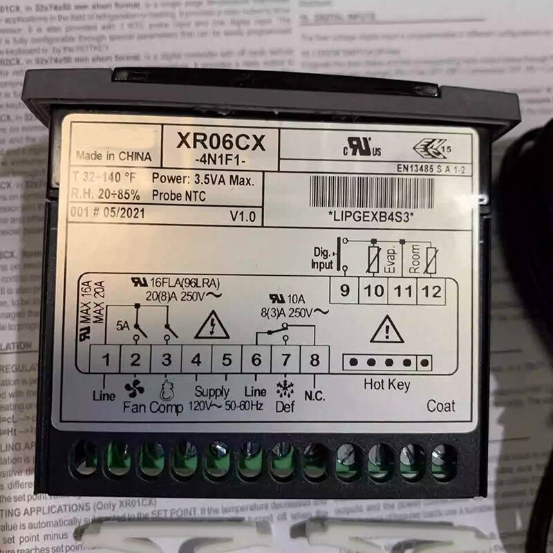 1PC New FOR DIXELL Temperature Controller XR06CX-4N1F1 XR06CX4N1F1