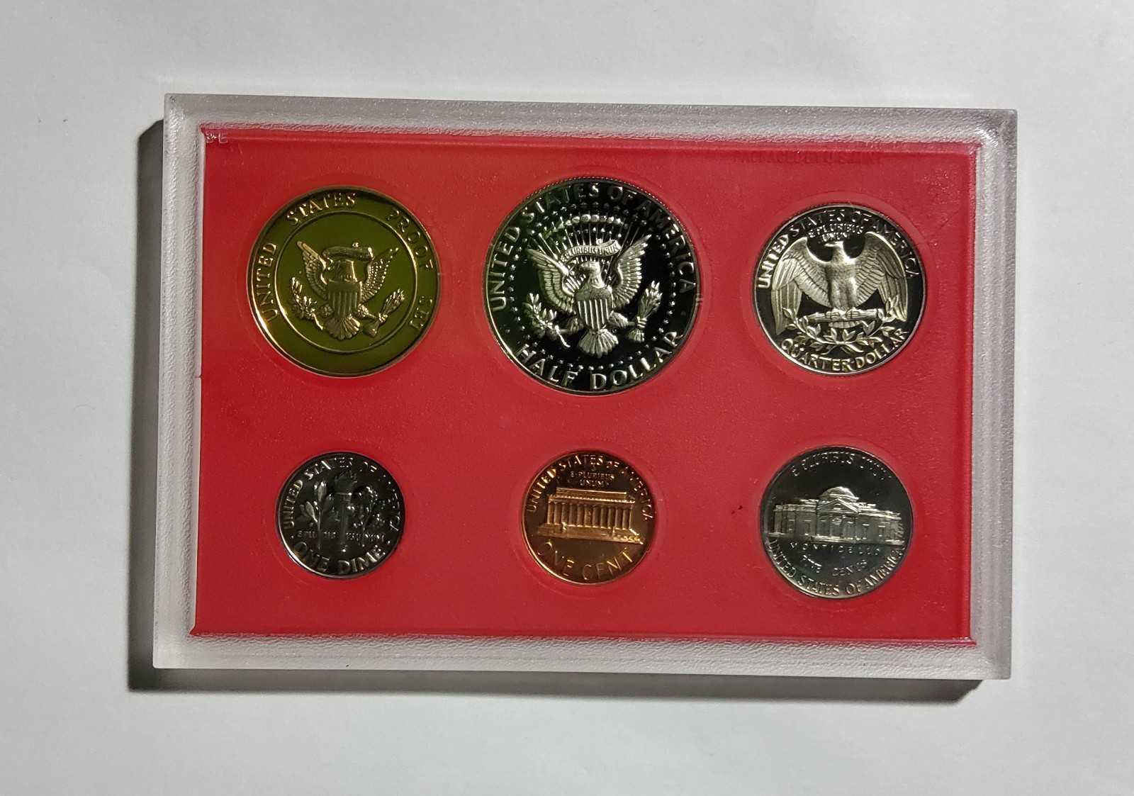 🪙 1982 United States Proof Set 6 Coins Uncirculated 🪙