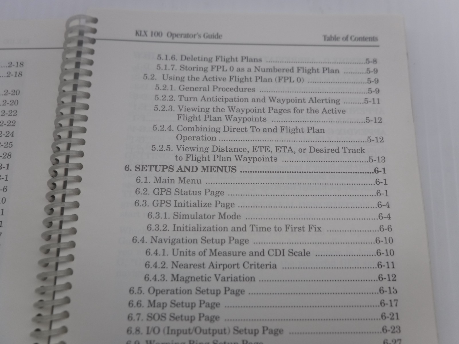 Allied Signal KLX 100 Operator's Guide Software Version 2