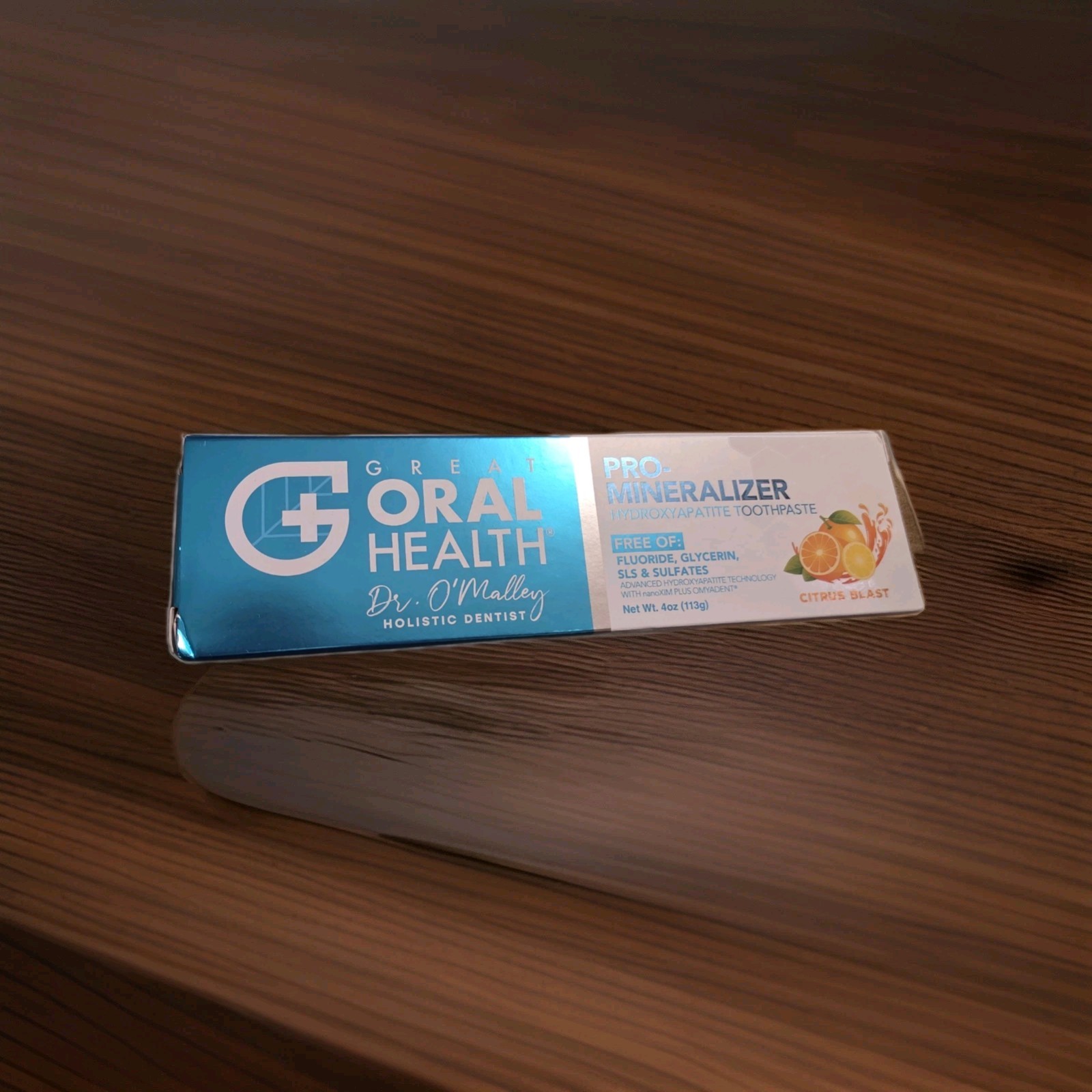 Great Oral Health Pro Mineralizer Holistic Toothpaste Dr Omailley Citrus Blast
