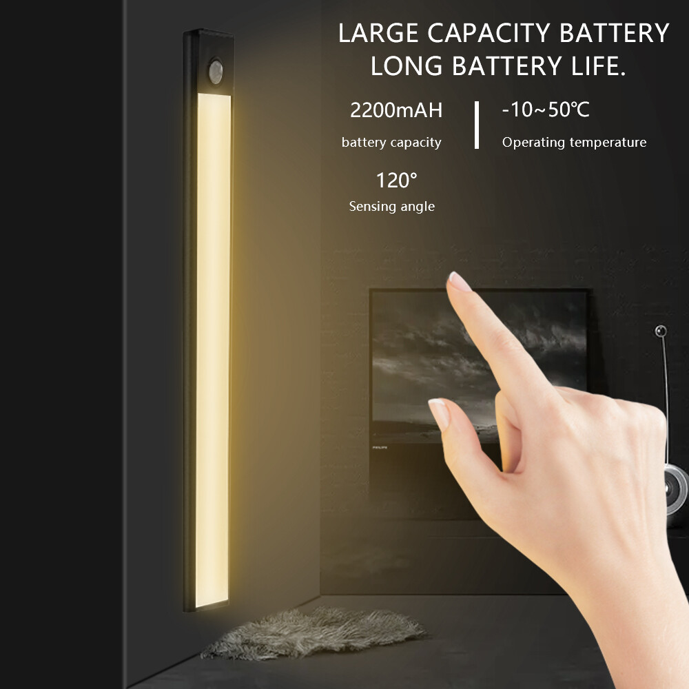 Under Cabinet Lights Closet Kitchen Counter Hand Sweep Sensor Strip LED Dimmable