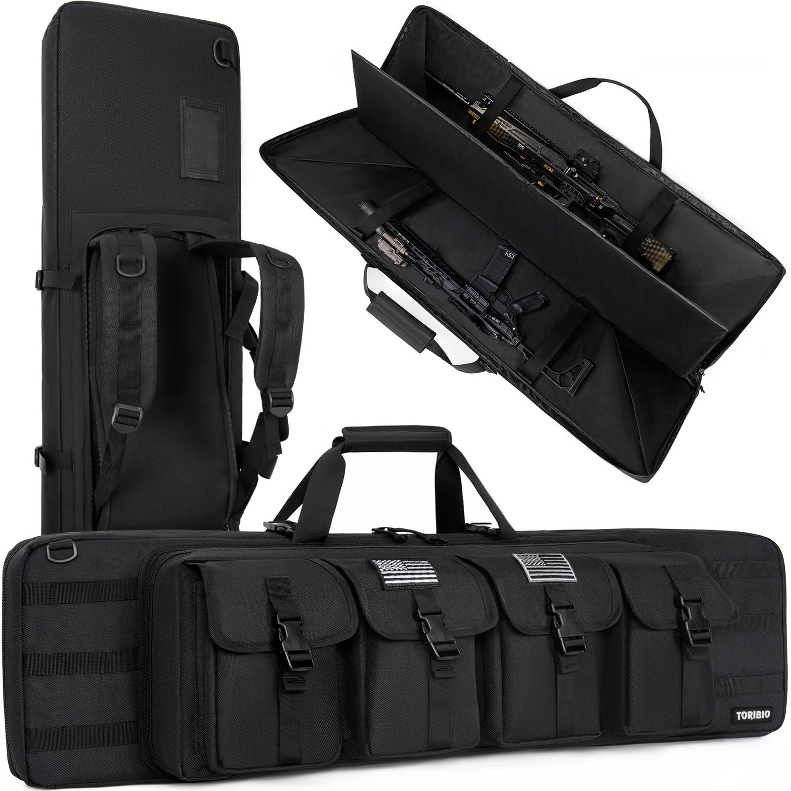 Double Case Soft Bag 42" Case Storage, Transportation Backpack