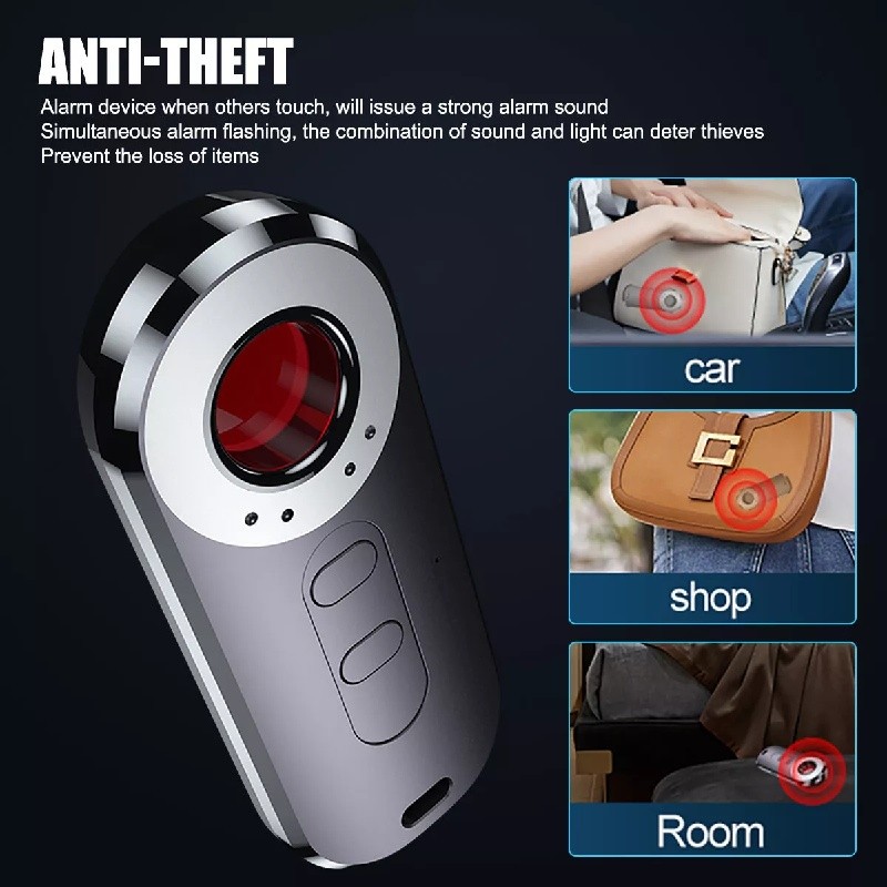Mini Camera Detector GSM Audio Bug Finder Signal Location RF Tracker Hotel Room
