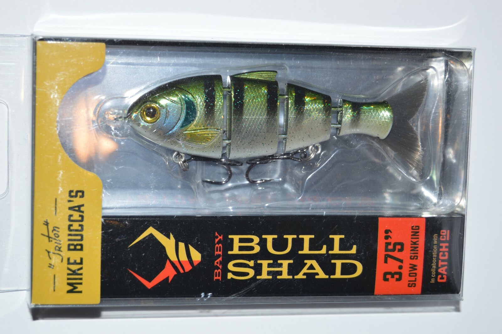 Catch co mike bucca's baby bull shad swimbait 3.75" slow sink bluegill