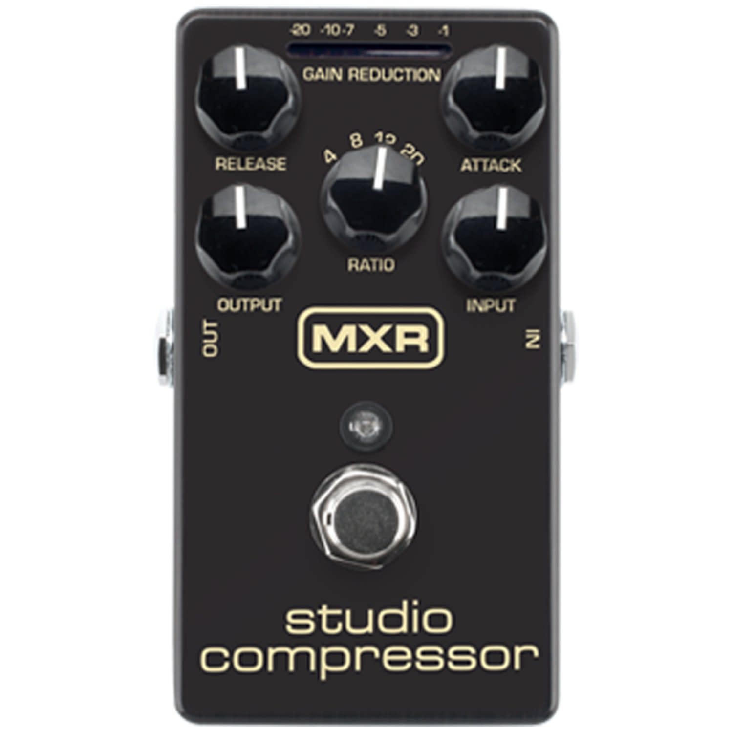 MXR M76 Studio Compressor Pedal w/ 2 Patch Cables