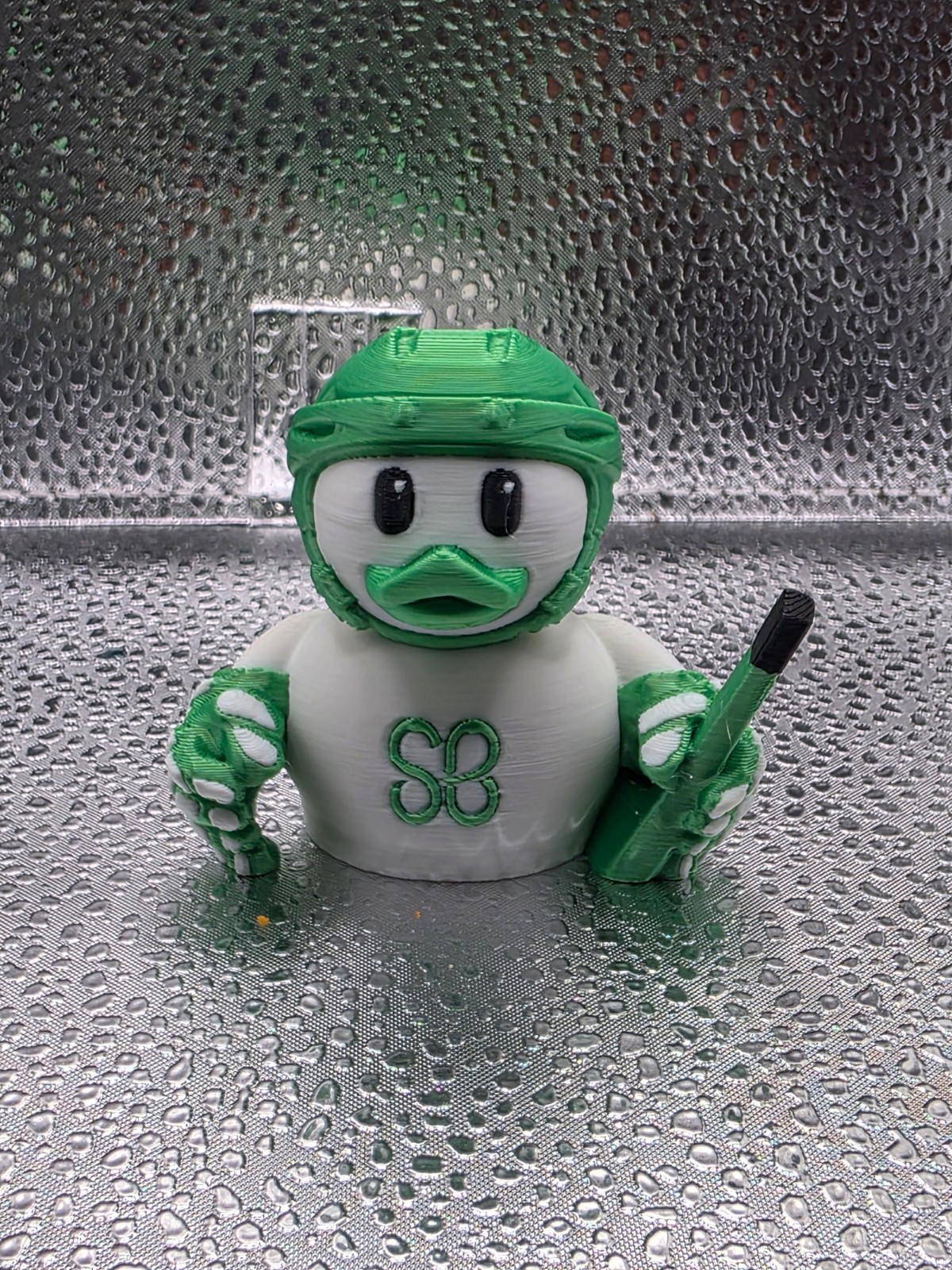 St Baldrick’s Foundation Hockey Duck 3D Printed Charity Childhood Cancer Collect