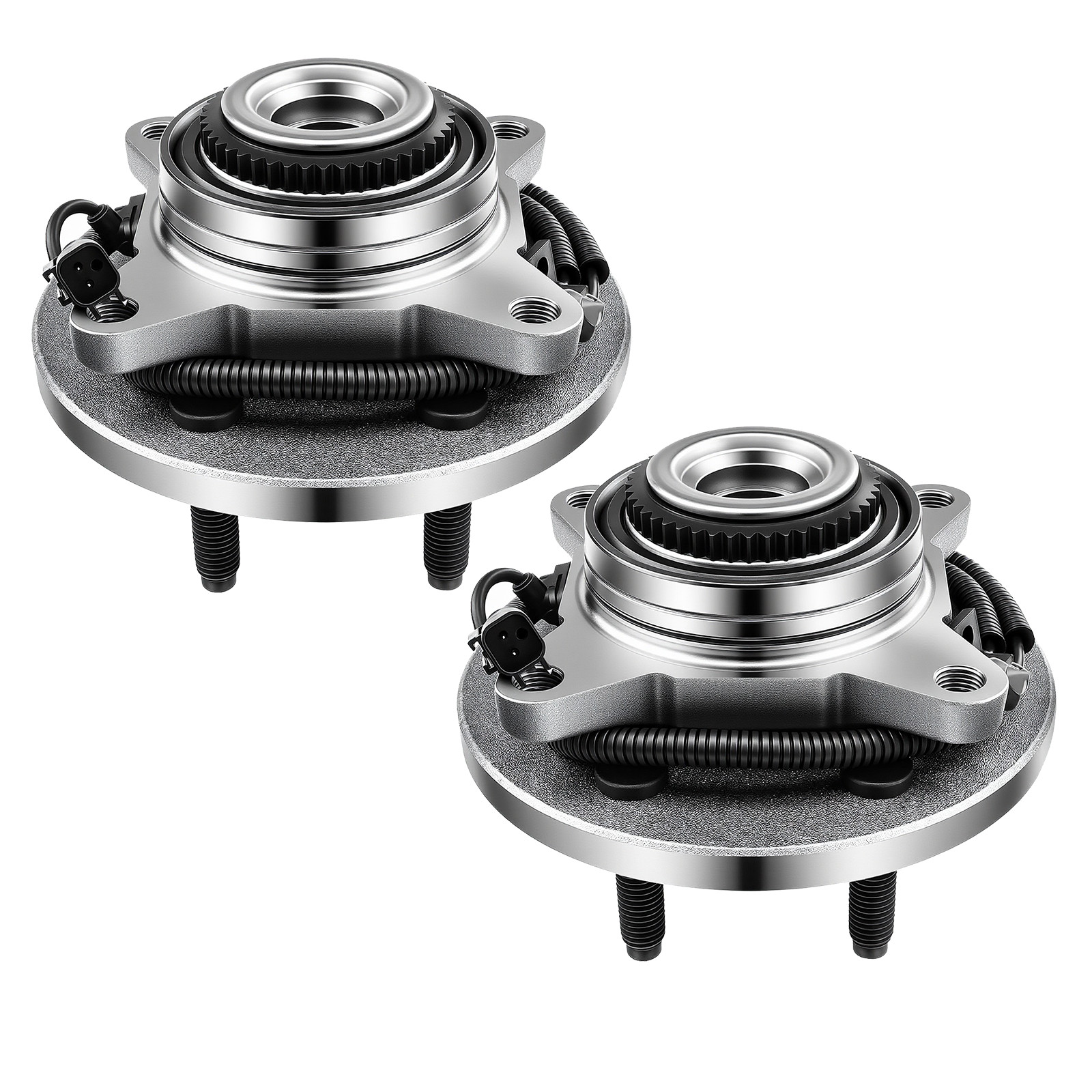 Pair 515142 Front Wheel Bearing Hub for Ford Expedition 2011-2017 2WD/4WD