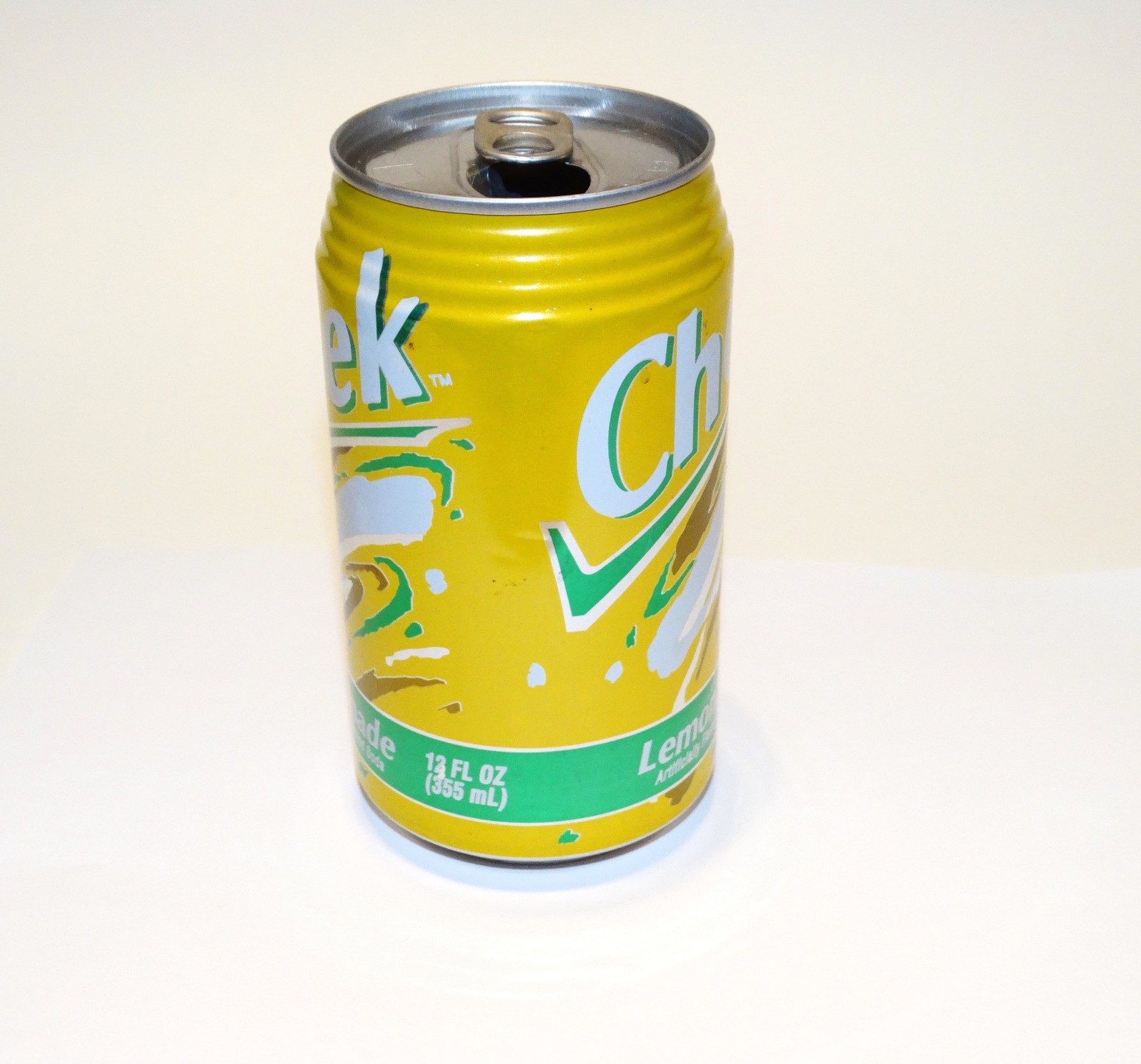 Chek Soda Can Lemonade c1990s Vintage 90s