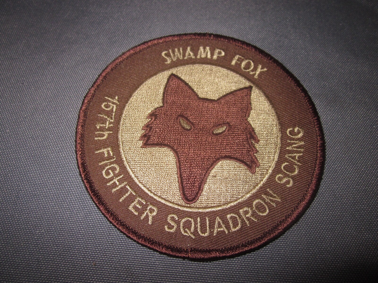 SWAMP FOX 157th FIGHTER SQUADRON SCANG PATCH
