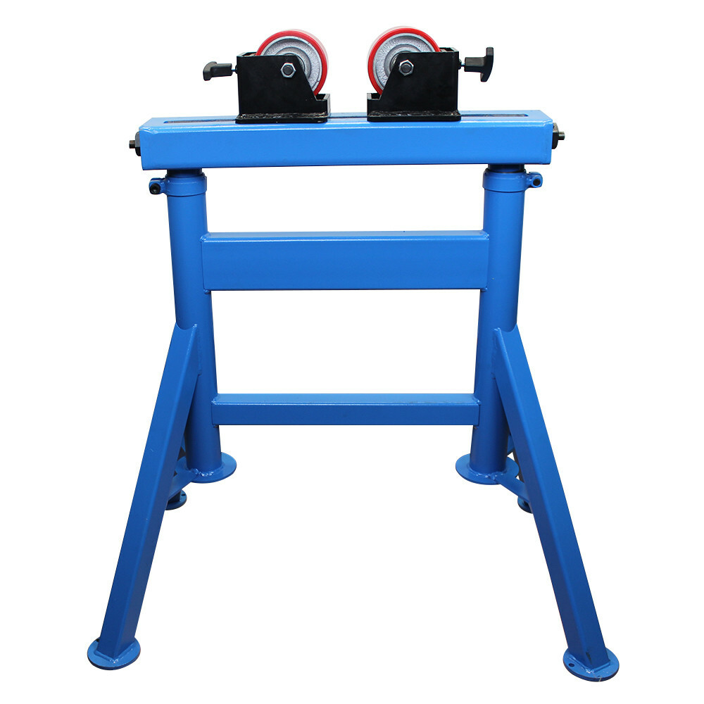 Adjustable 29"-43" H ,1/2"-36" Tube Pipe Roller Support Stand Welding Positioner