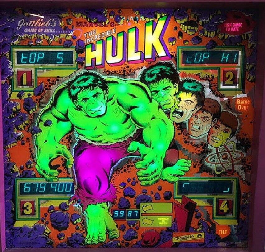 INCREDIBLE HULK Complete LED Lighting Kit custom SUPER BRIGHT PINBALL LED KIT