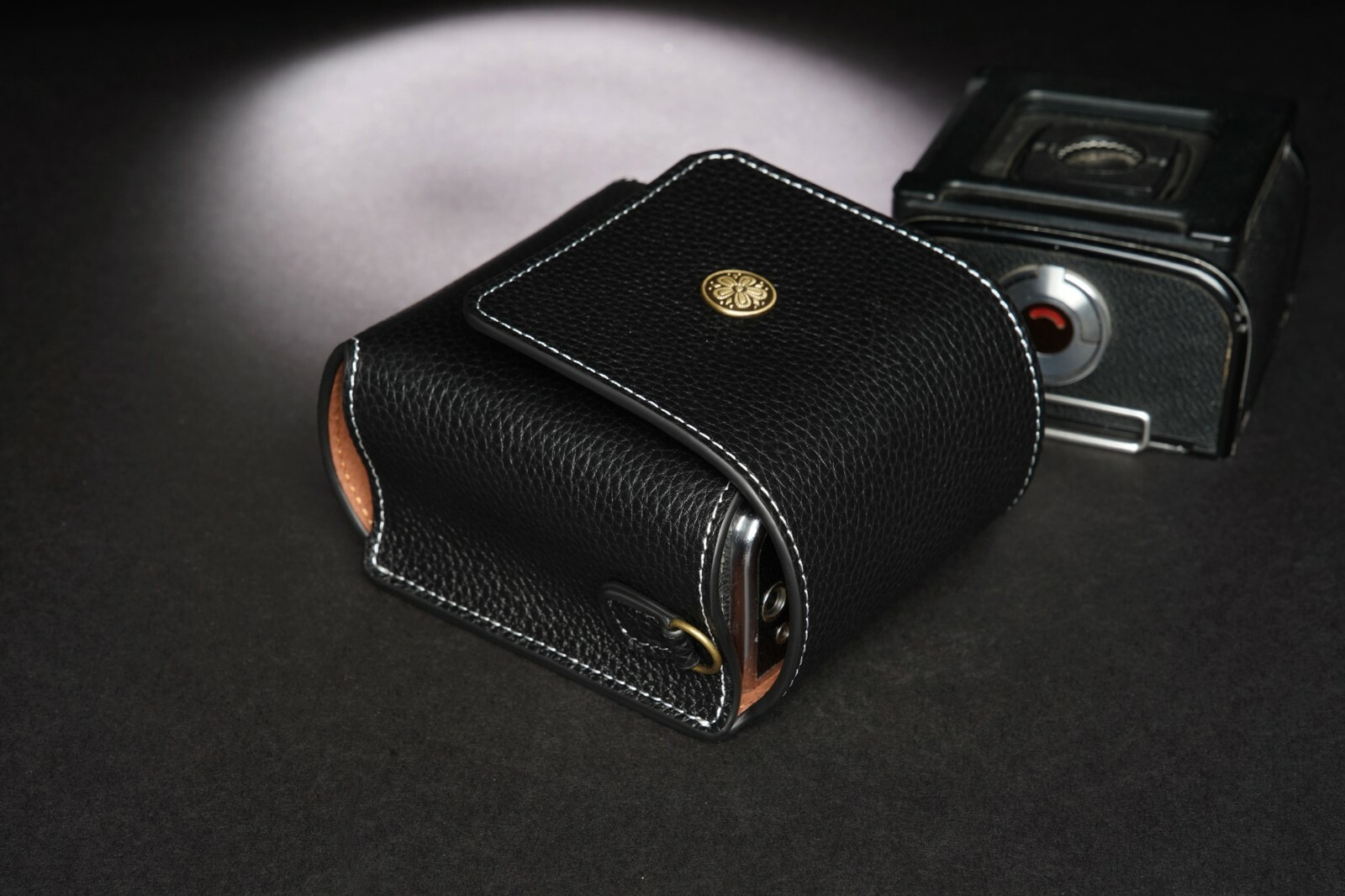 Real Leather Case Bag Cover for Hasselblad A12 A16 A24 Film Back Magazine Holder