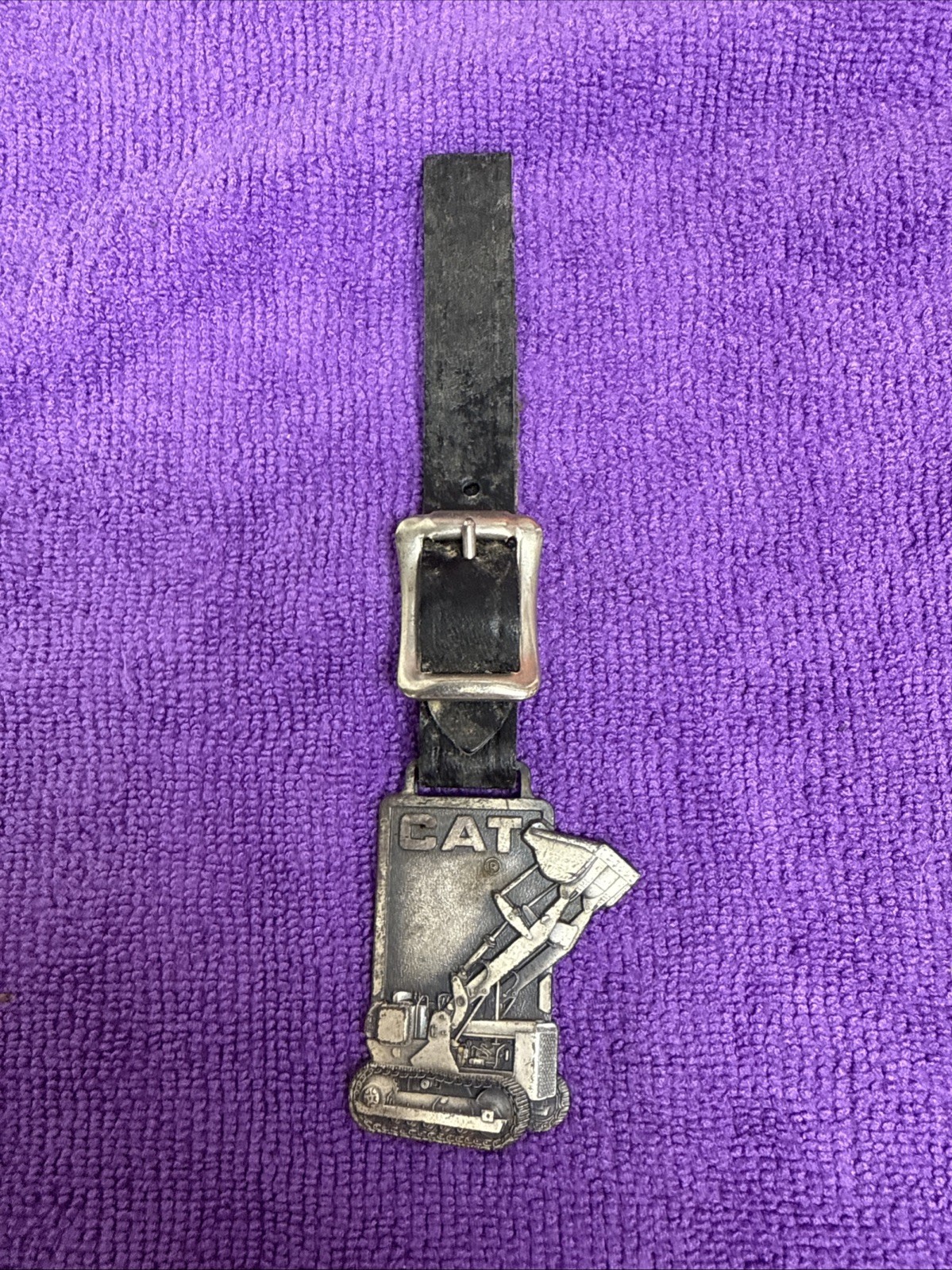 Vintage Caterpillar Watch FOB Caterpillar Tractor Co Peoria, ILL with strap