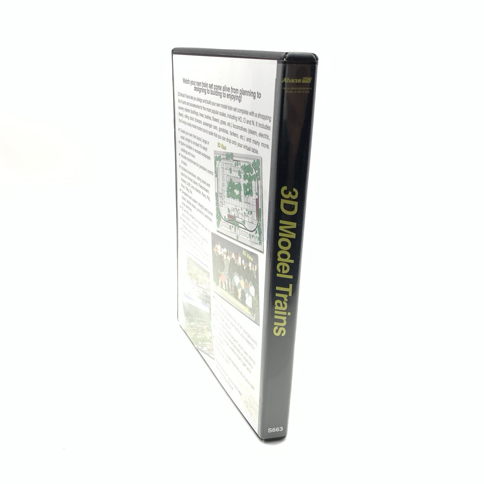 3d Model Trains Design Software by Abacus for PC 2007 Simulator