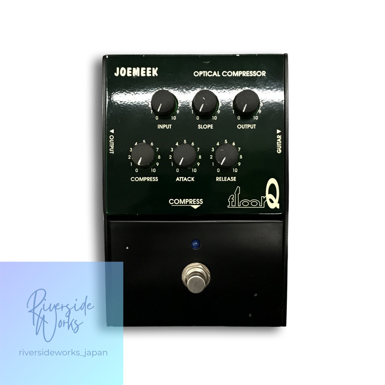 JOEMEEK FloorQ Compressor Studio Effects Pedal