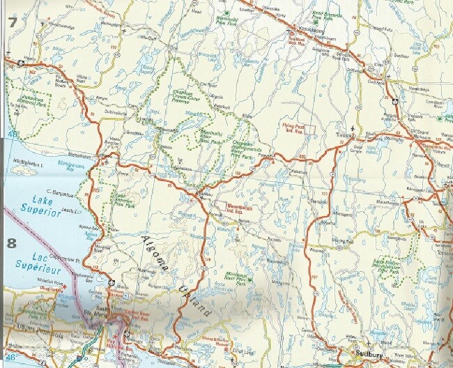 Canada East Map by Reise Know How