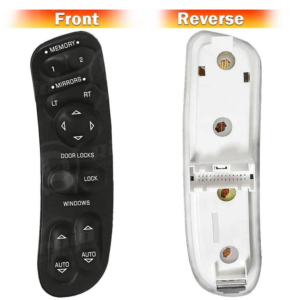 Master Power Window Switch Left Driver Side for Chevrolet C5 Corvette 19209381