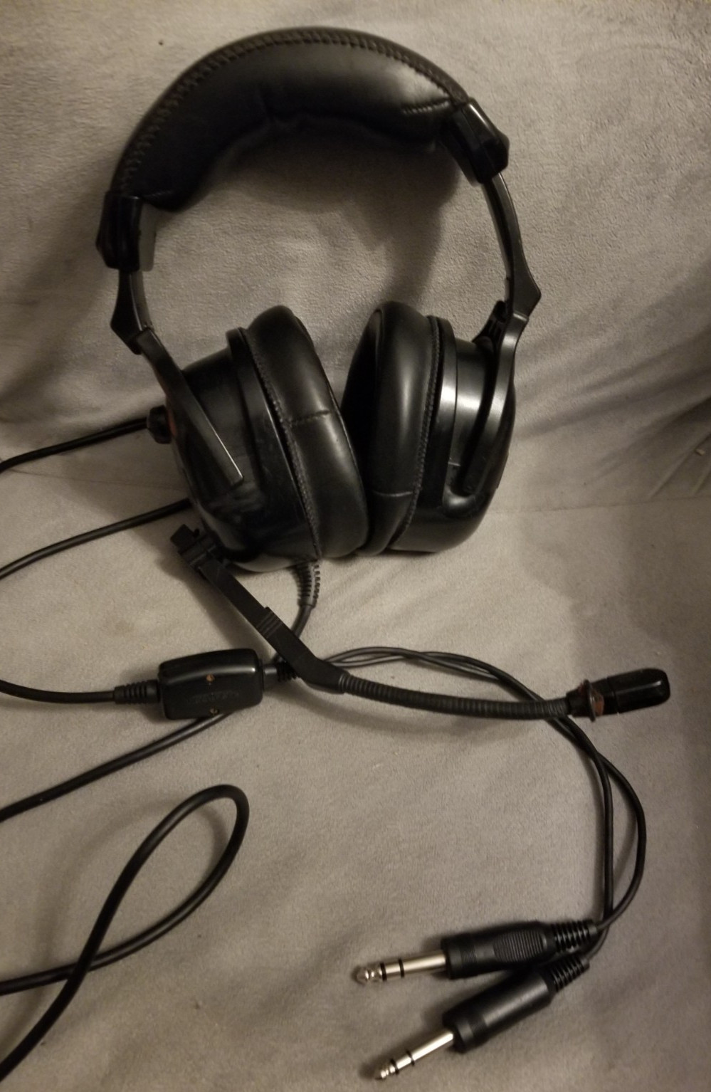 Aviation Headset Eclipse Flightcom  Light Use - Working