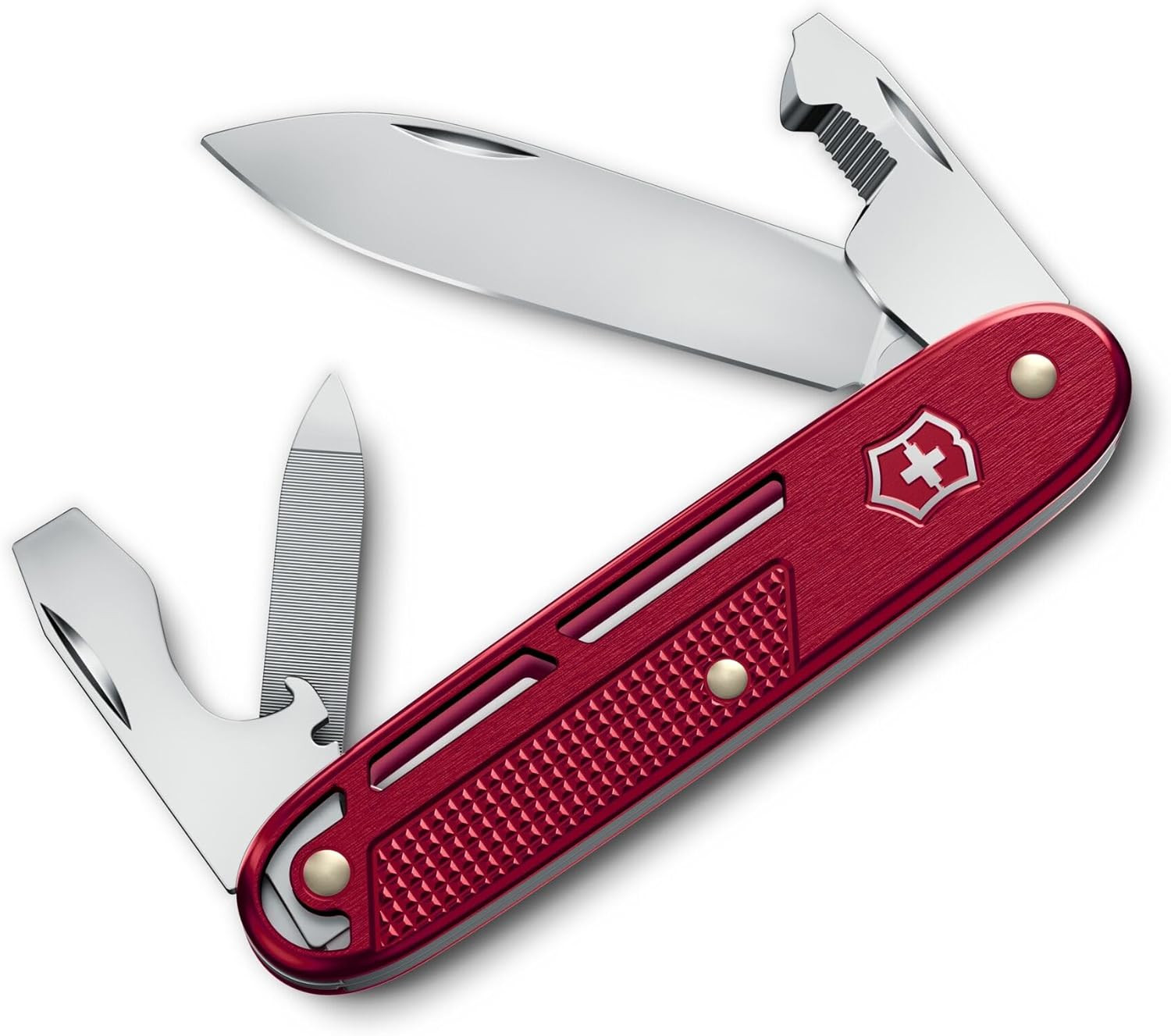 Synergy Alox Swiss Army Knife 9 Functions with Box Opener, Nail File and Carry C