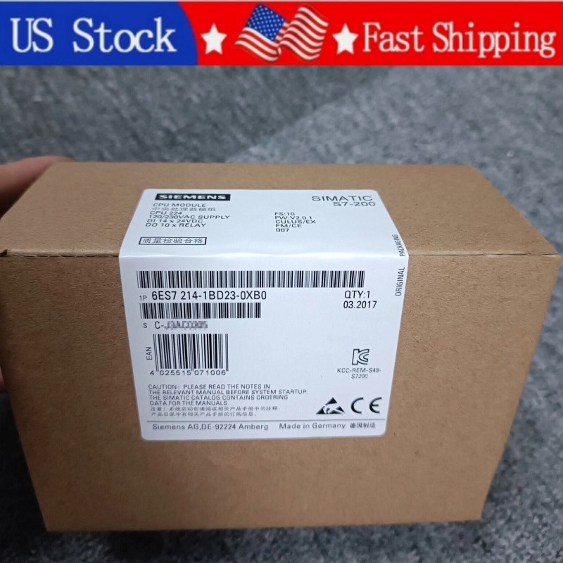 1PCS Brand New Siemens 6ES7214-1BD23-0XB0 Module 6ES7 214-1BD23-0XB0  Fast Ship