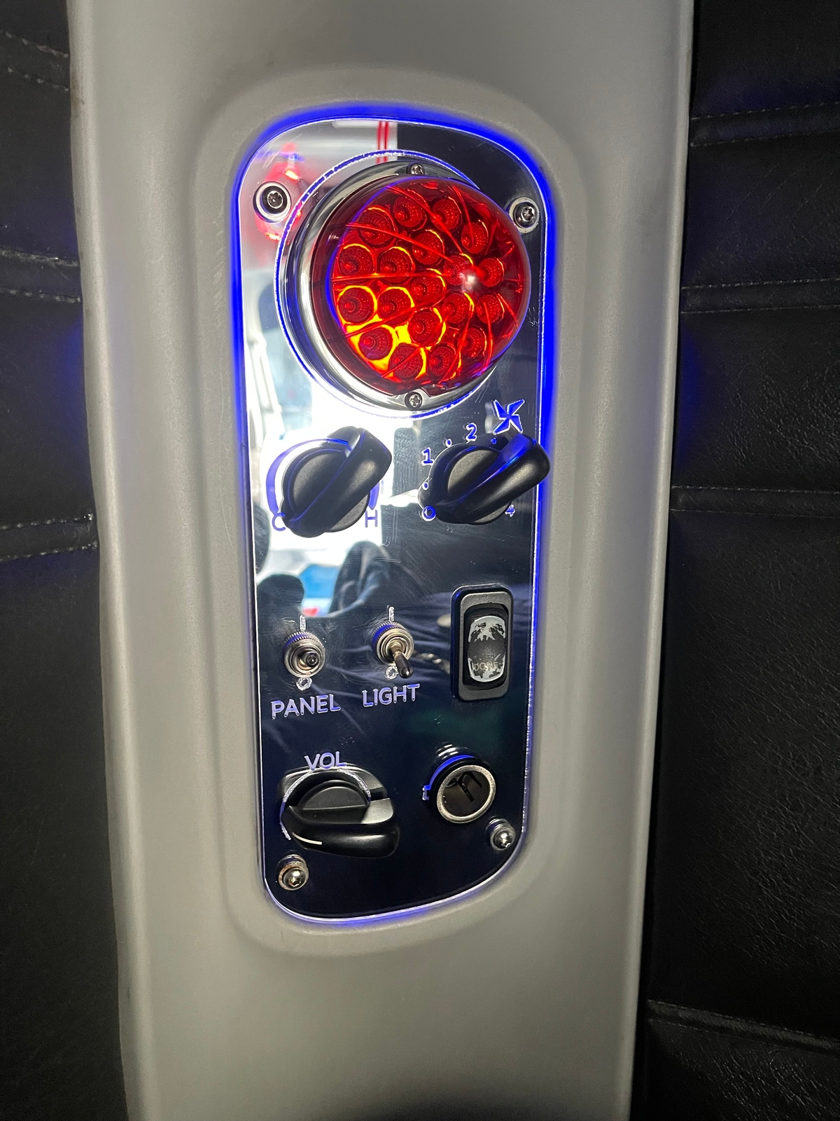  Columbia Sleeper AC Control Panel Exact Replacement Blue Led Lights Color  