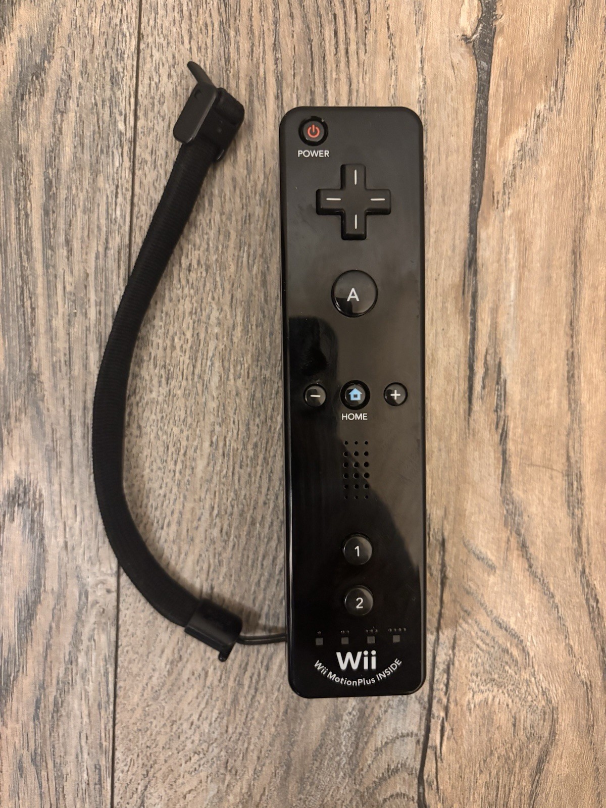 Nintendo Wii Controller- Black Japan RARE  RVL-036