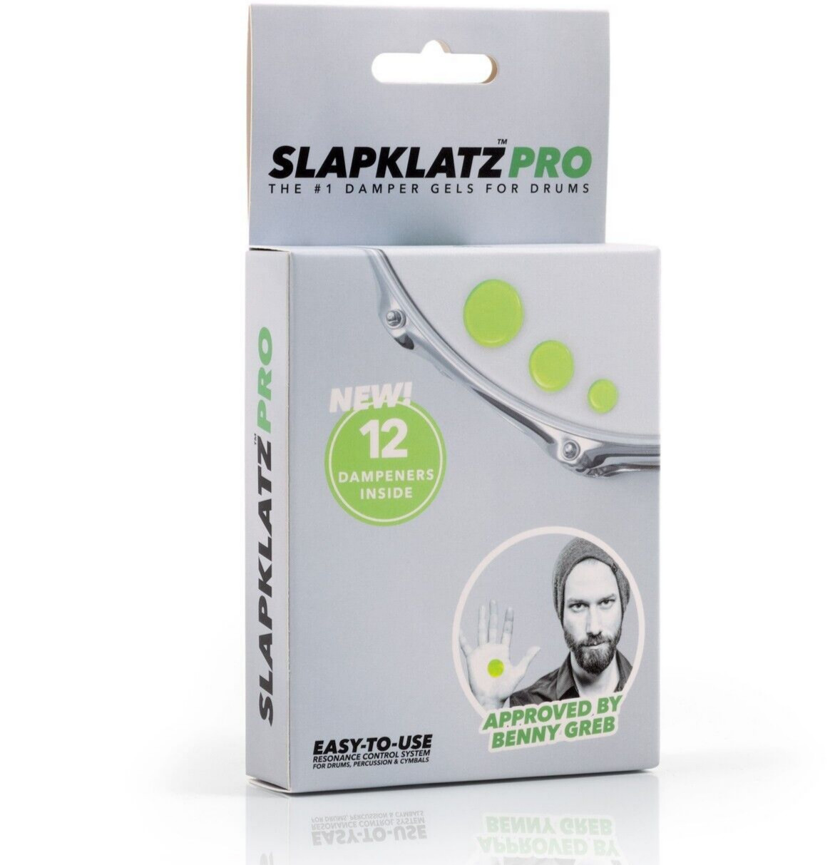SlapKlatz Drum Dampening Gels, Green - PRO PACK