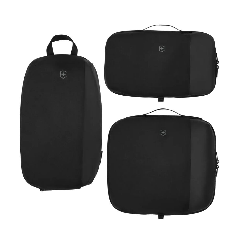 Victorinox Travel Essentials 3 Piece Packing Cube Set - Black