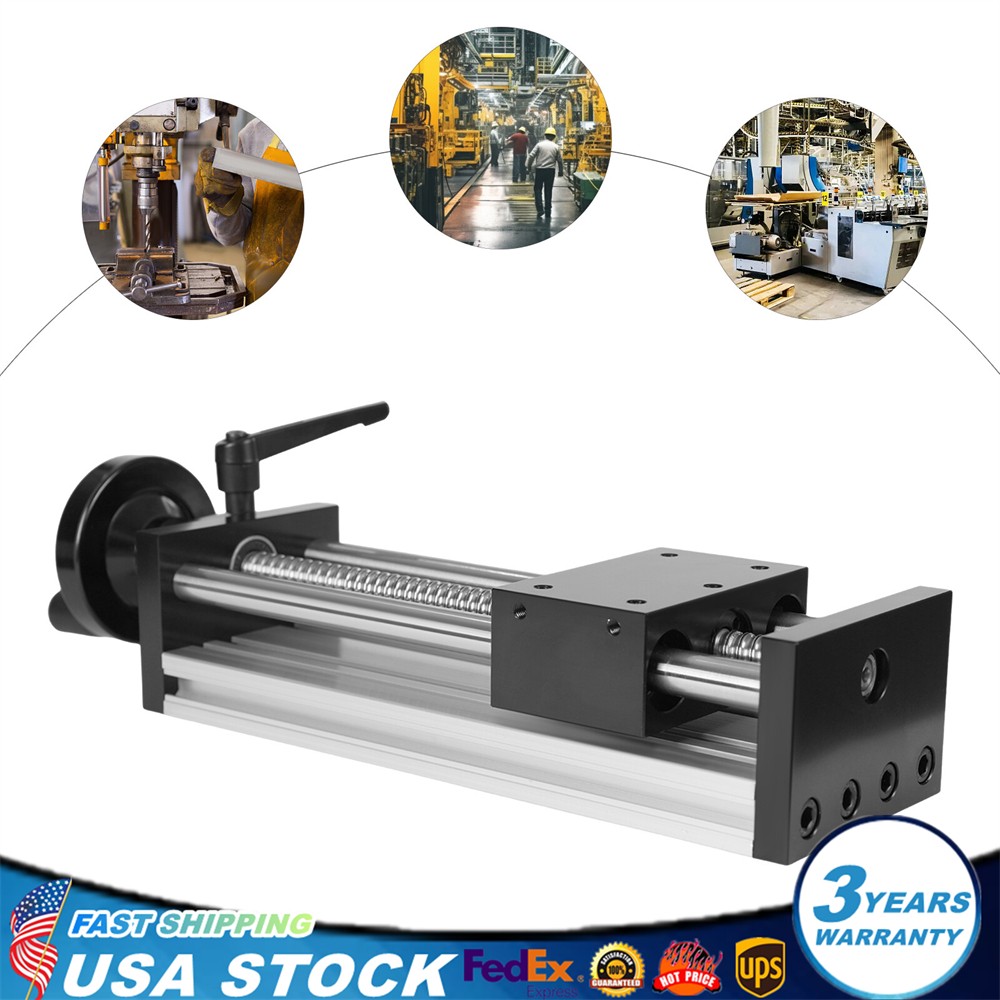 Dual Optical Axis Manual Sliding Table Linear Rail Guide Guide Slide Table