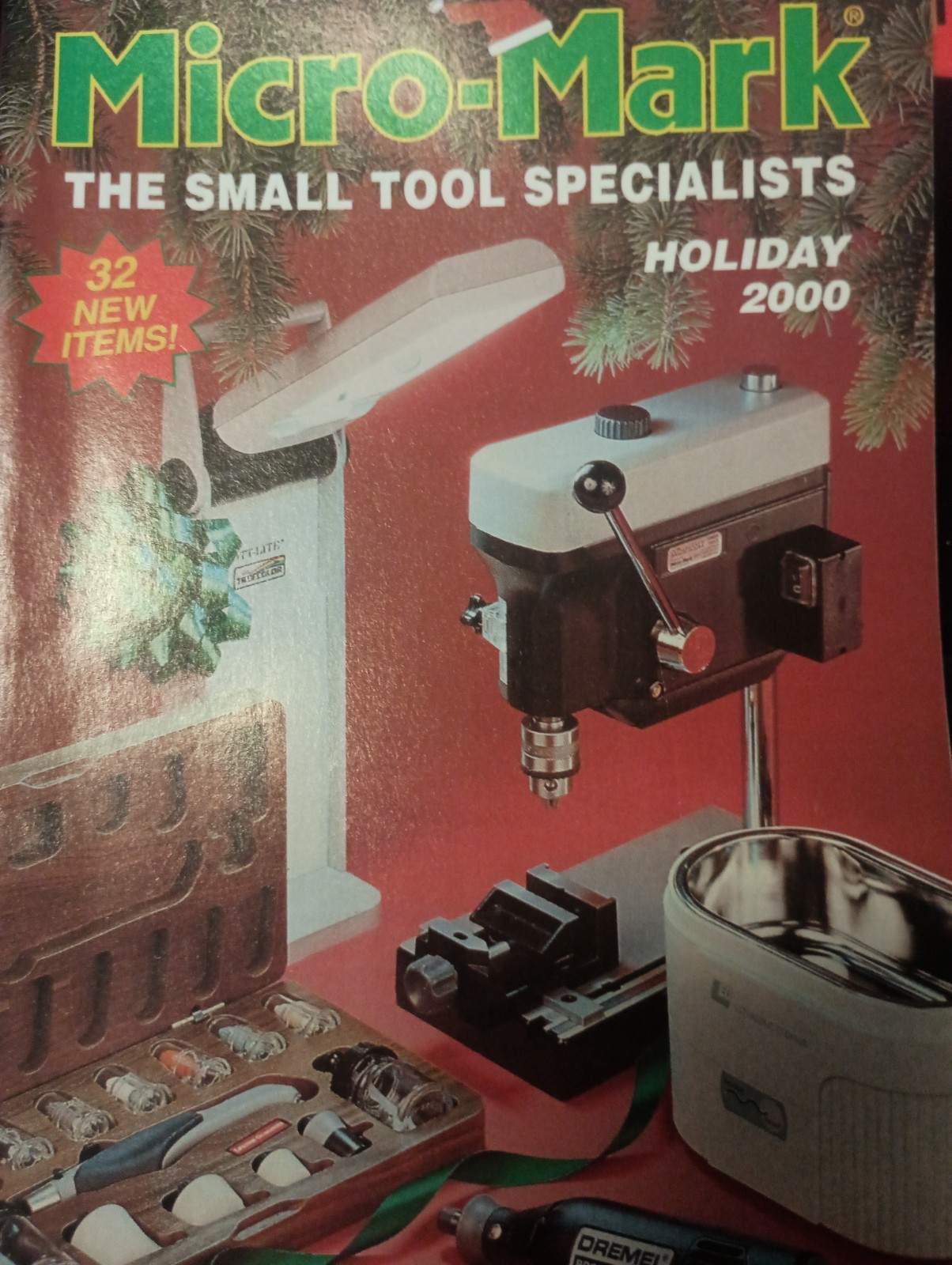 Micro-Mark The Small Tool Specialists Holiday  2000  Catalog J2