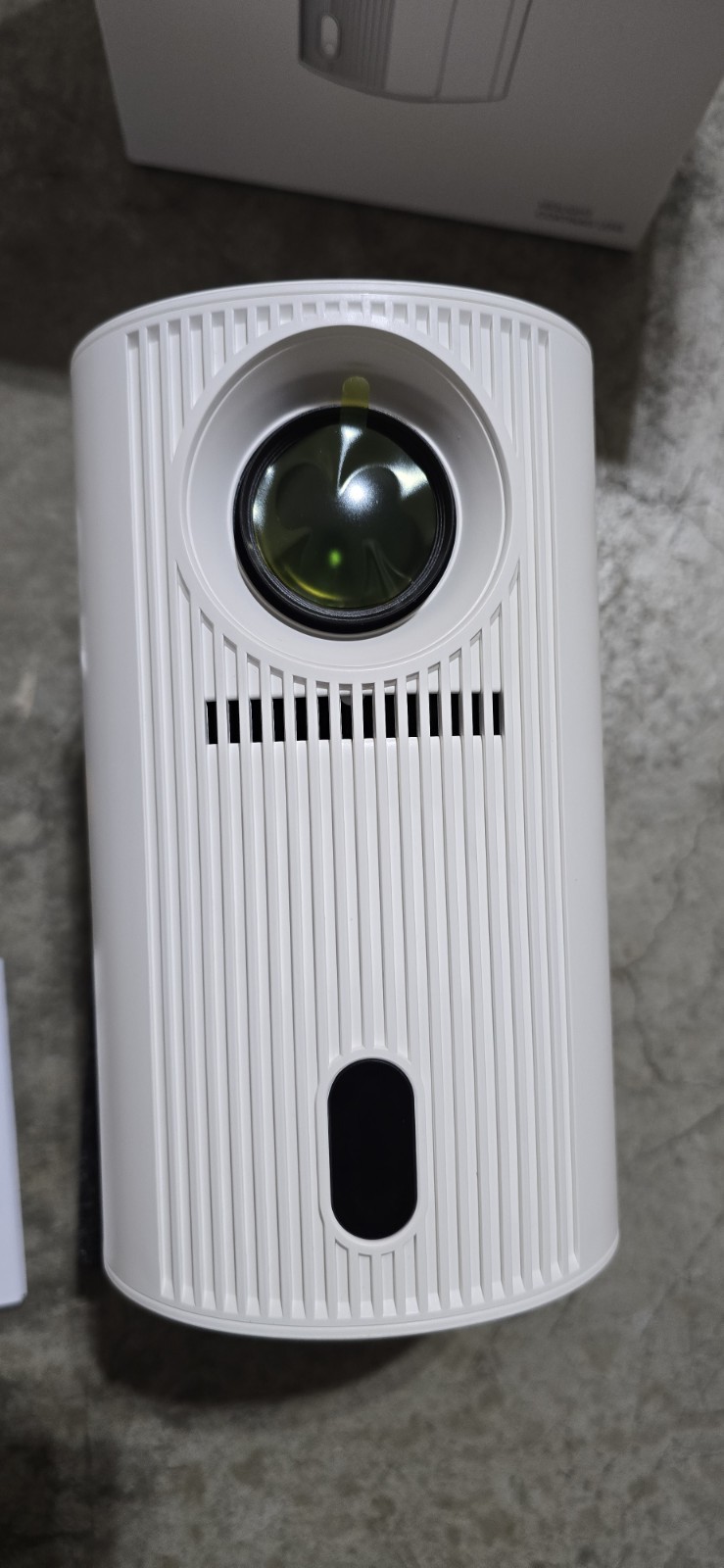 Open Box - Fearwiky Mini Projector with WiFi and Bluetooth, Portable Projector 4