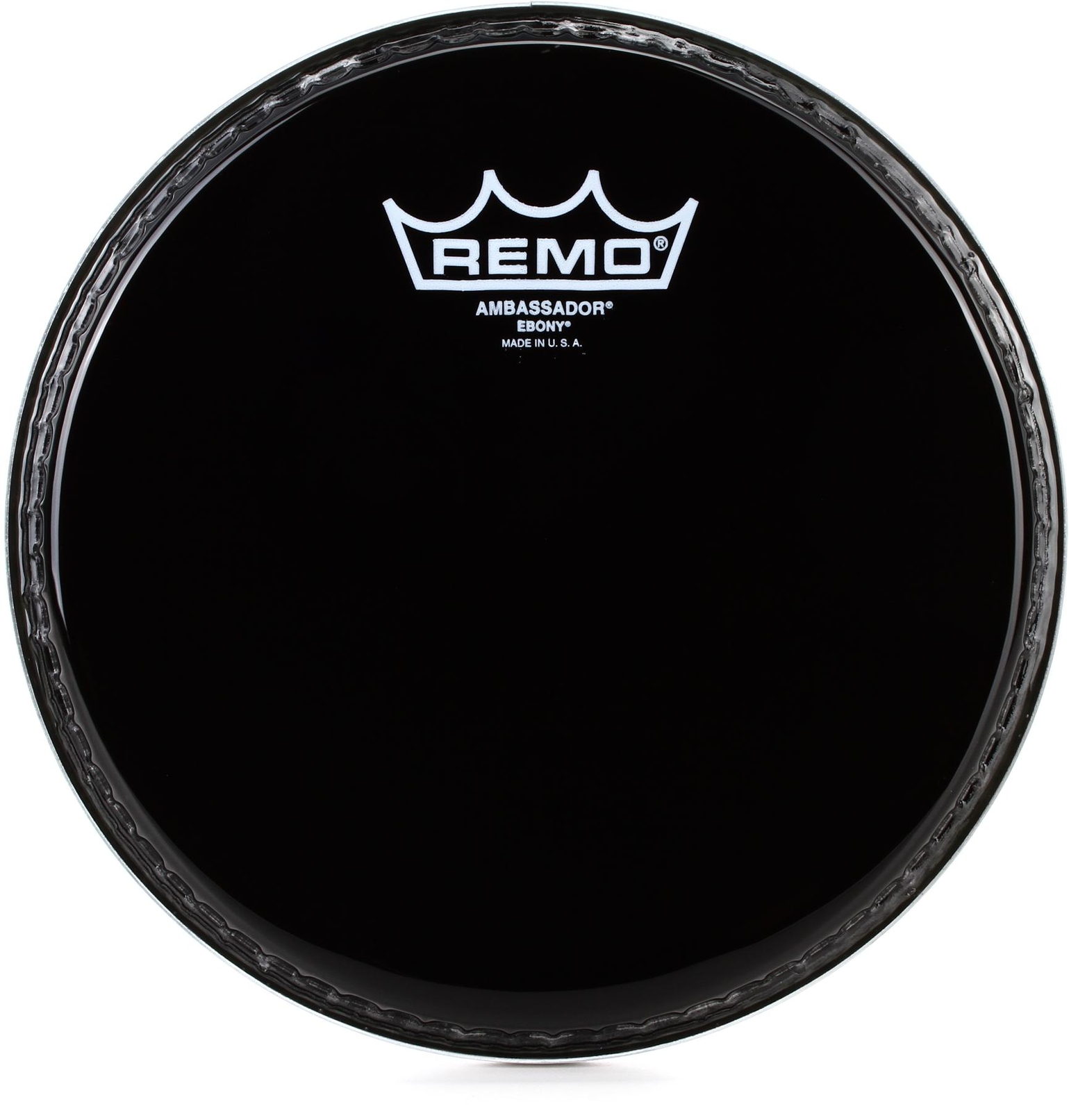 Remo Ambassador Ebony Drumhead - 8 inch (2-pack) Bundle