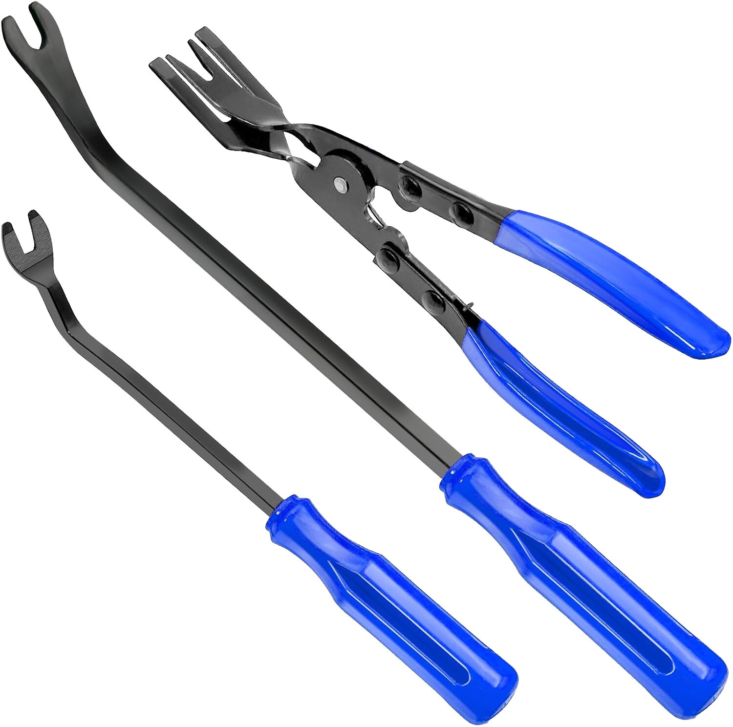 3pcs Auto Removal Pliers Fastener Install Retainer Clips Clamps Disassembly Tool