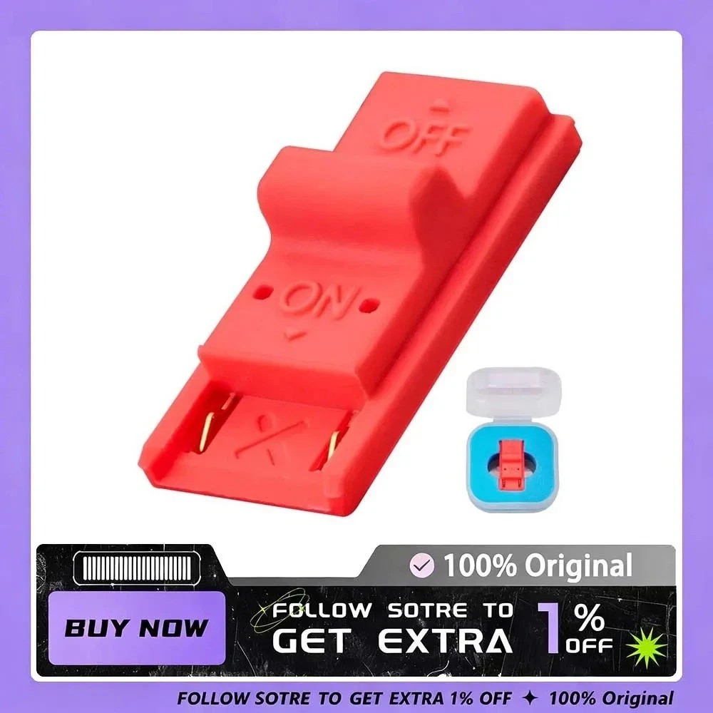 RED RCM Tool Clip Short Circuit Jig For Nintendo Switch Loader Recovery Mode NEW