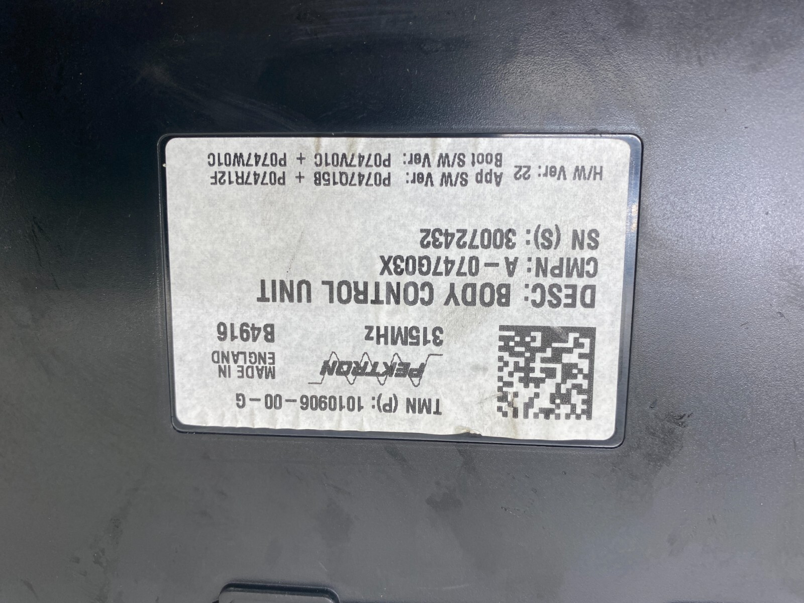 ⭕ 12-20 Tesla Model S Body Controller BCM Control Module (315MHZ) 1010906-00-G