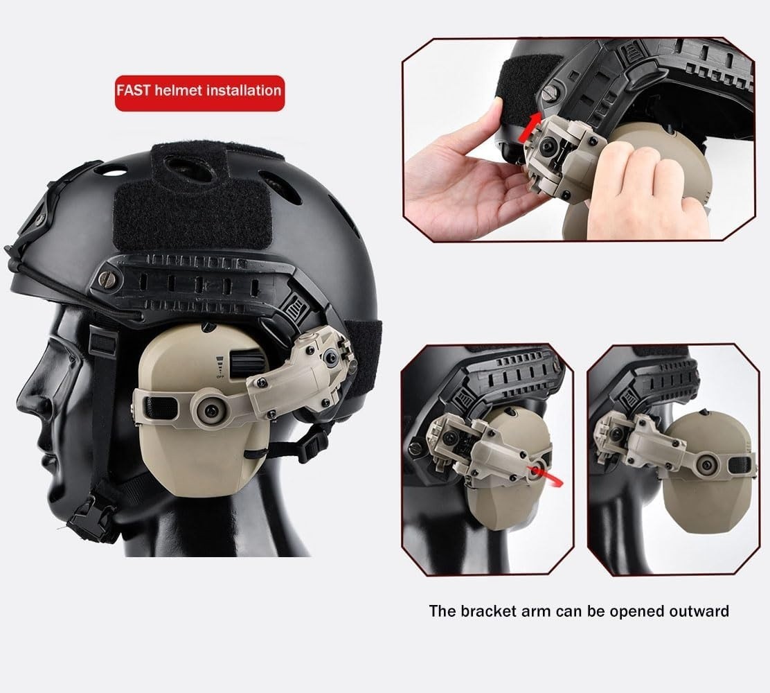 ARC Rail Adapter For Tactical Helmets, Fast Helmets Accessories, Lightweight