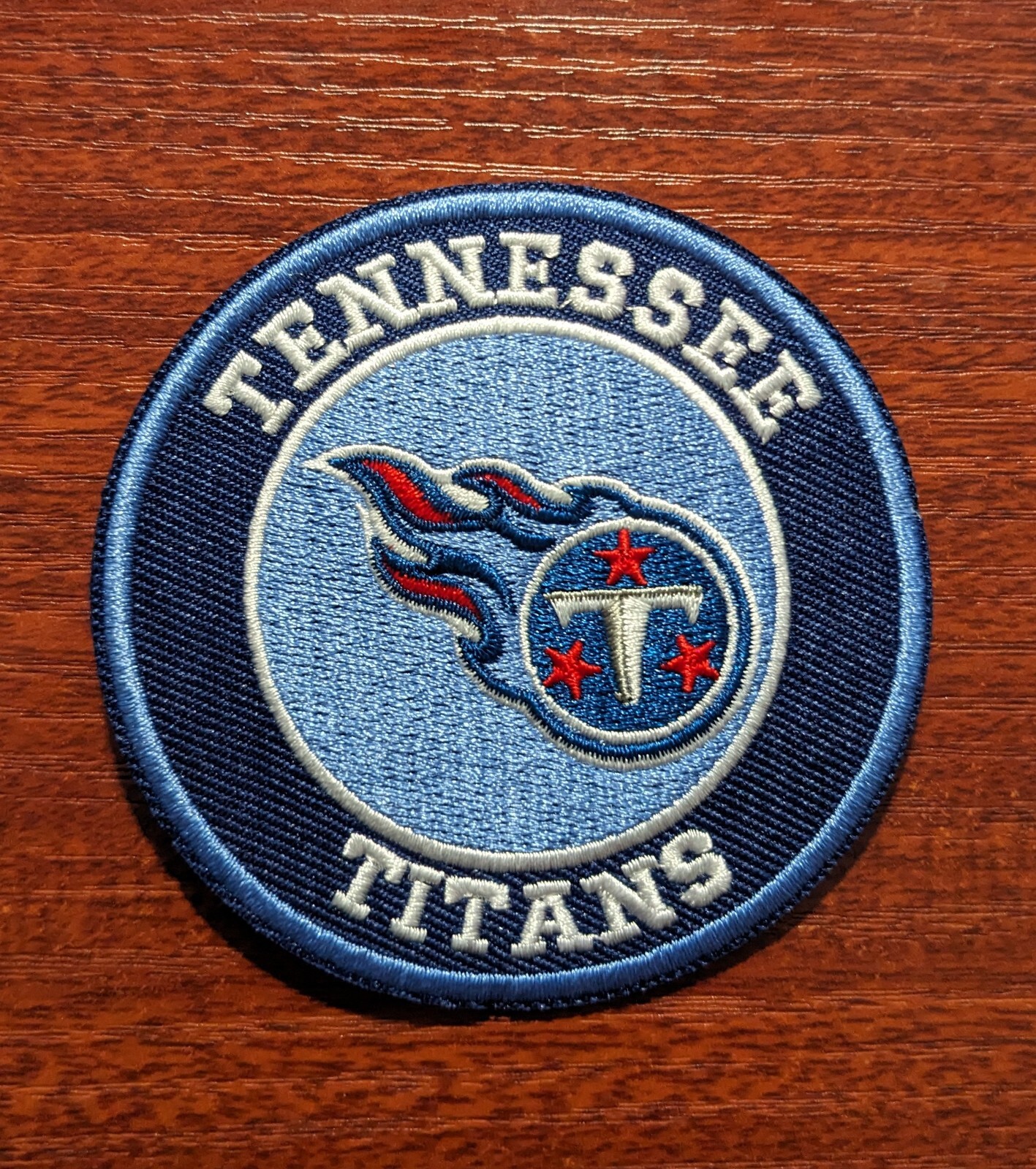Tennessee Titans Patch NFL Football Sports League Embroidered Iron On Patch 3"