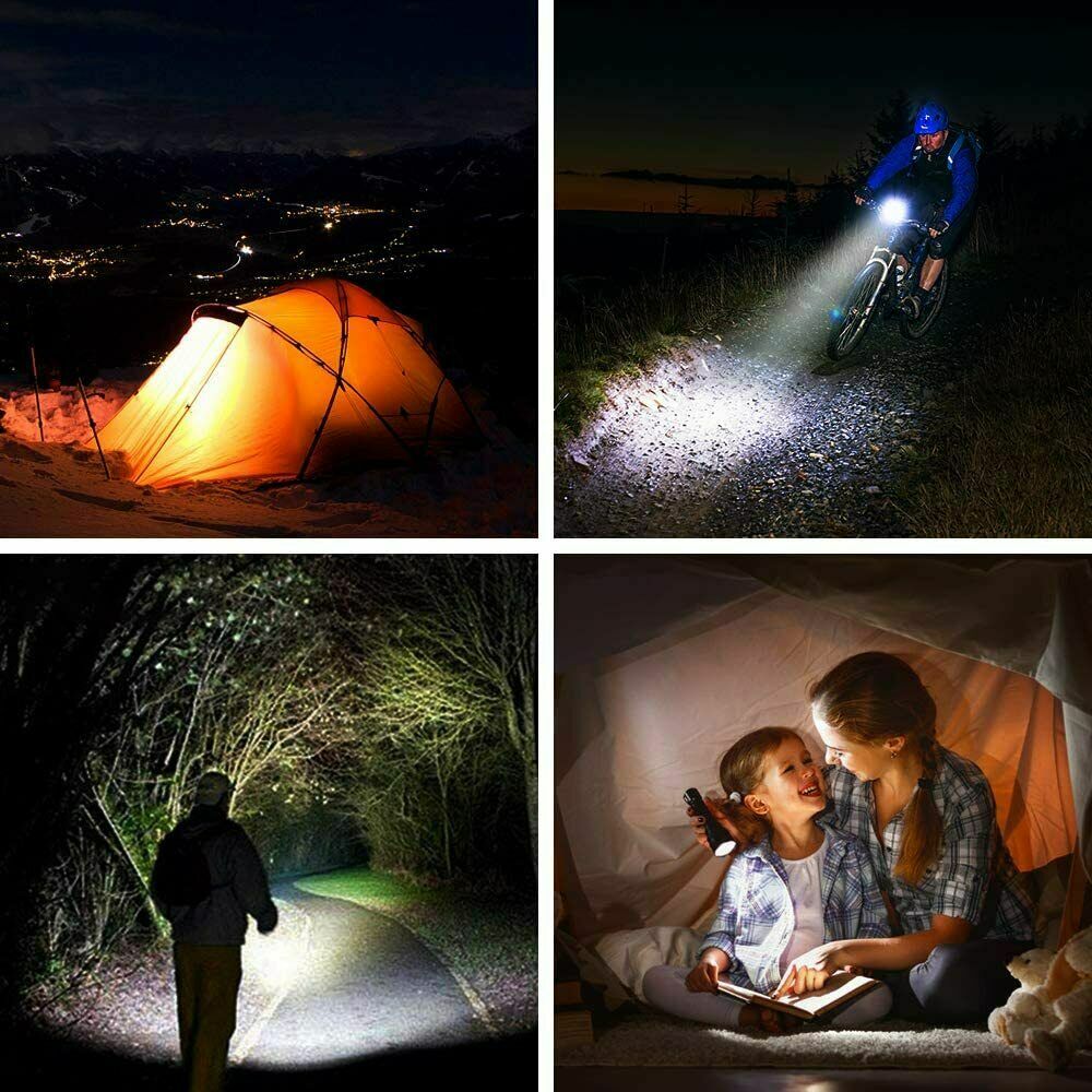 Super-Bright LED Tactical Flashlight With Rechargeable Battery