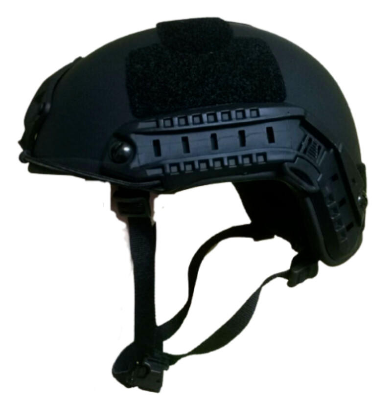 Tactical Uhmw-Pe Ballistic IIIA Bullet Proof Helmet Size L Large Black