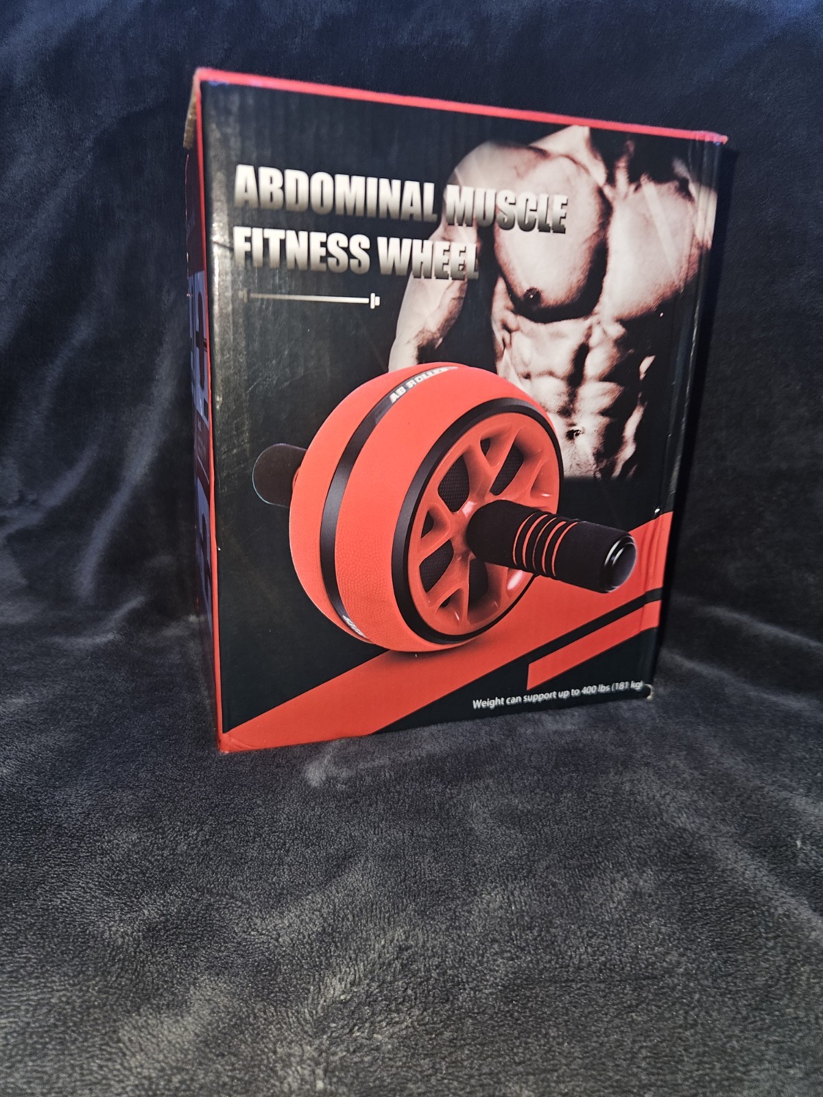 Ab-Wheel Exercise Gym Roller ABS Trainer for Abdominal Muscle Fitness Brand New
