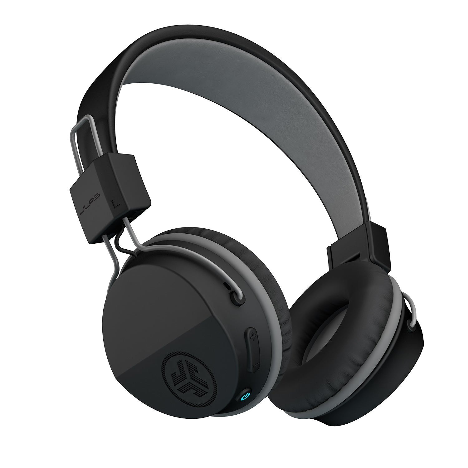 JLab Neon Wireless Headphones, Refurbished, Bluetooth, Adjustable Headband