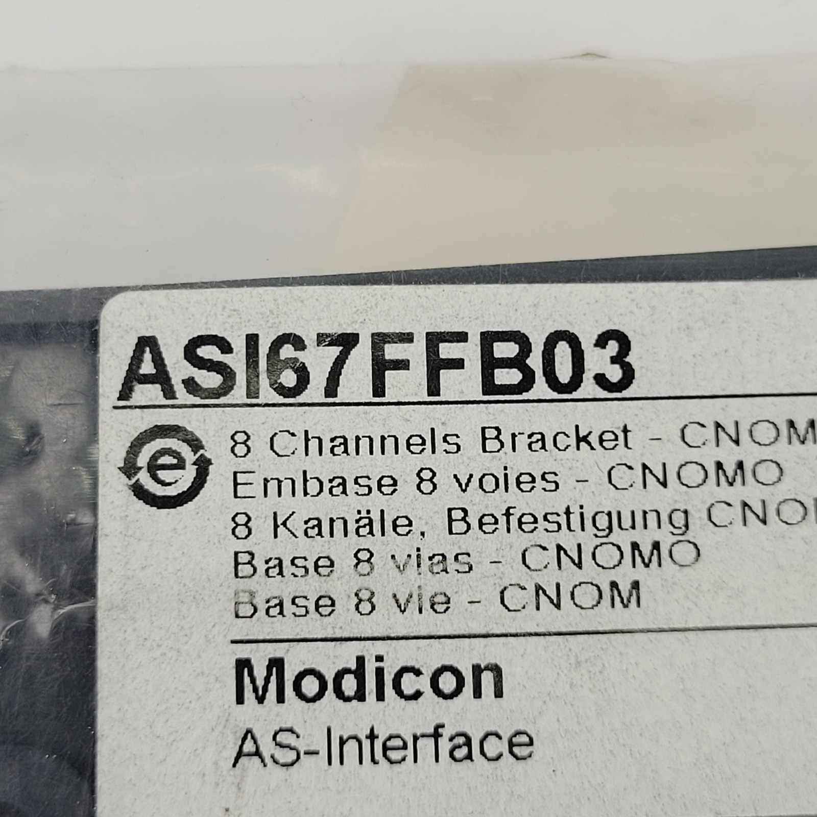 Schneider ASI67FFB03 AS-Interface Flat 60mm Connecting Base - NEW