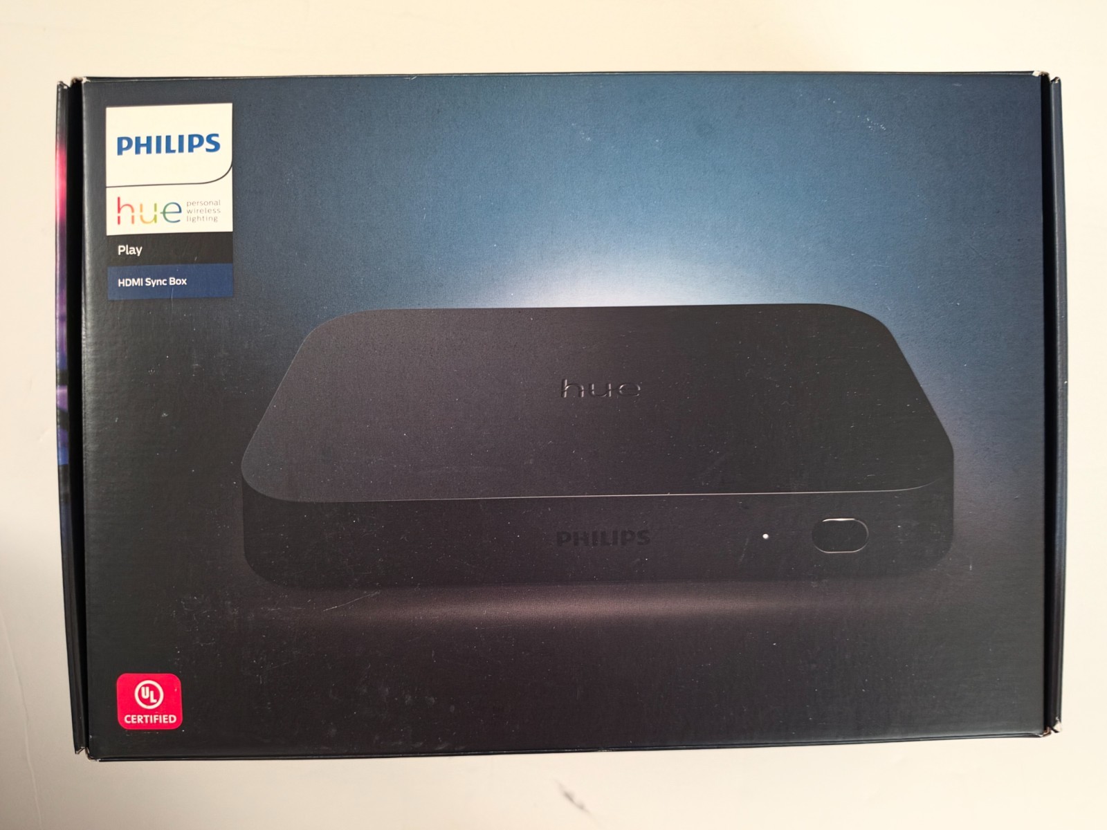 Philips Hue Play Sync Bundle (4K HDMI Box, 75" Gradient Lightstrip, Hue Bridge)