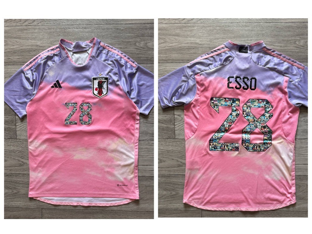 Japan NT (2023) #28 ESSO - Away - Authentic Soccer / Football Jersey