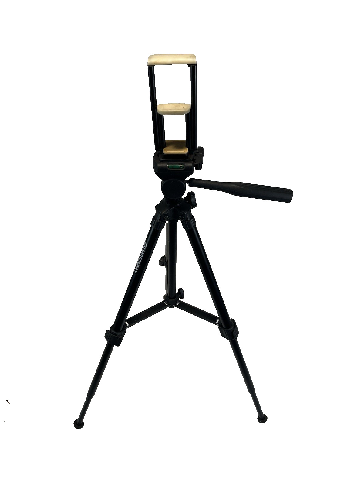 Quantaray Tripod Adjustable Legs Level Used Black 20" - 48"